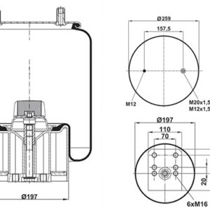 542941770 542941770 AIR SPRING