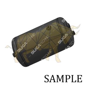 1505414ACH006 AIR TANK 20 LT 206*691 DAF B07051008 1505414ACH006