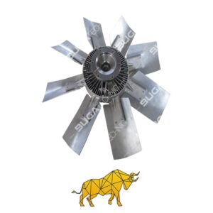 B01049010 1390875 1390875 VISCO DRIVE WITH ALUMINIUM FAN 650mm SCANIA