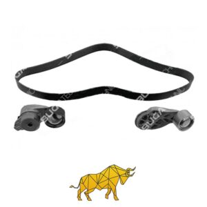 TLP0001 11709635 S1 11709635 S1 AUXILIARY BELT KIT WITH BELT TENSIONER VOLVO