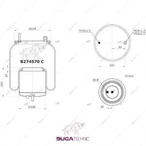 21224749 Complete Airspring 674570 K B274570 C 21224749220587414570 N P014570 N P02W01 M58 8545295.1.466C295/V34570 C